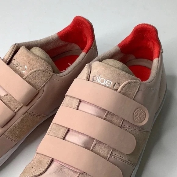 PLAE leather & suede Larkin Velcro closure sneakers - Picture 3 of 6